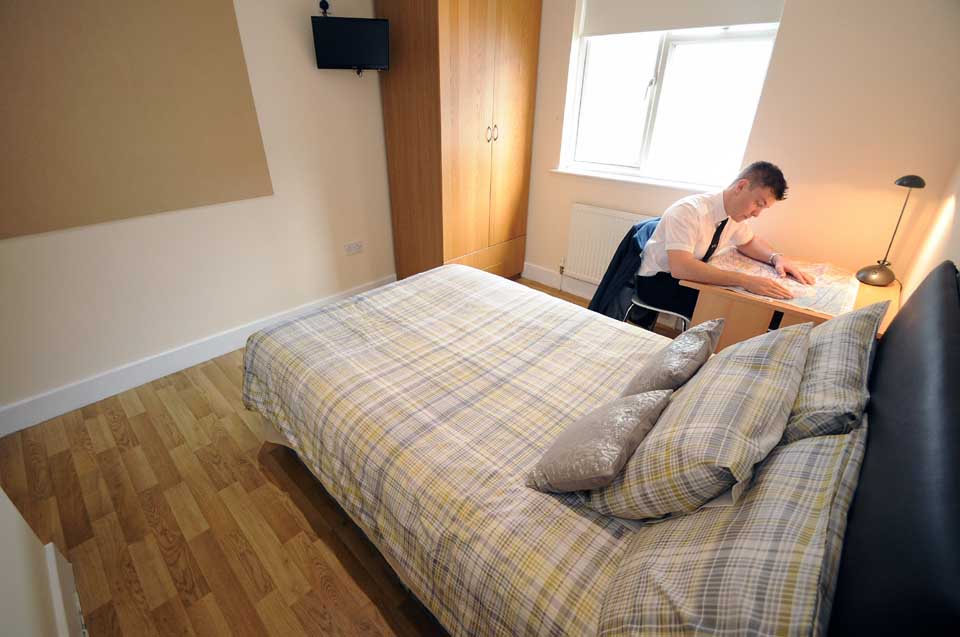 Student accommodation at SFC