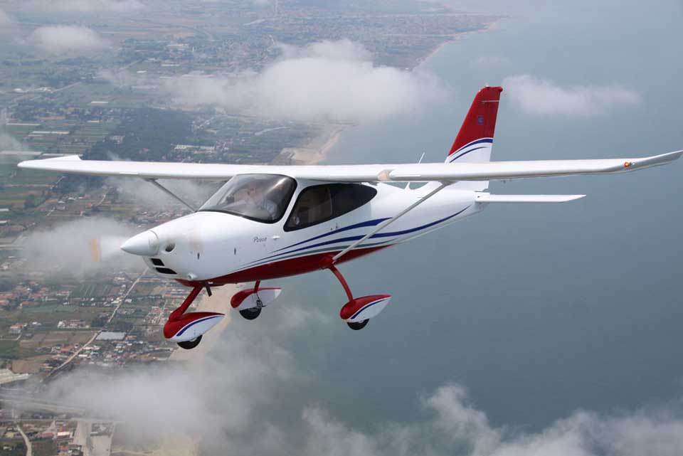 SFC's flight training fleet - The Tecnam P2008JC